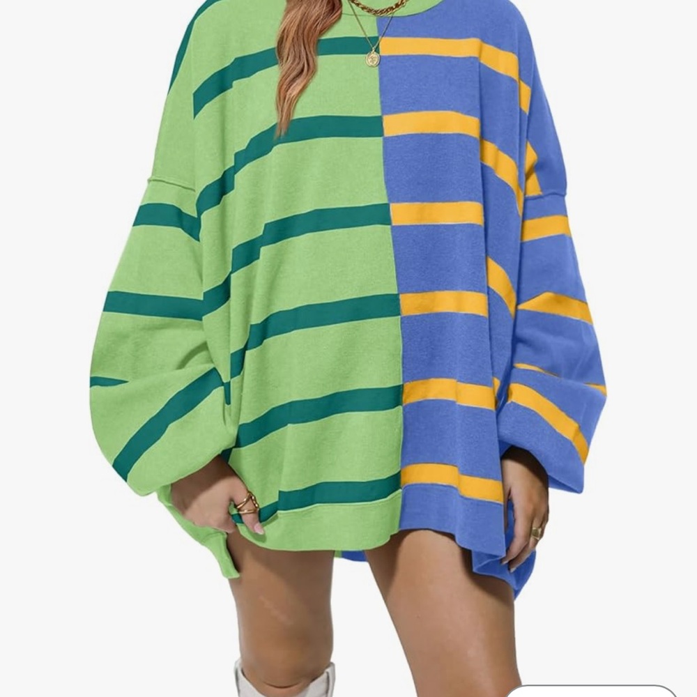 Colorful Striped Sweater - Picture 2 of 5